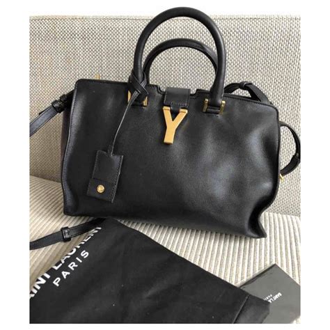 large ysl chyc shoulder bag|Yves Saint Laurent Chyc Shoulder Bag .